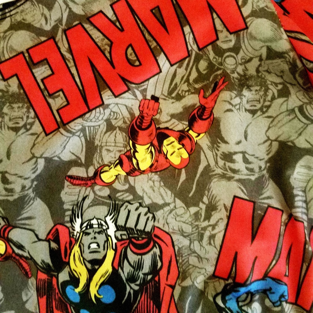 marvel comics avengers leggings